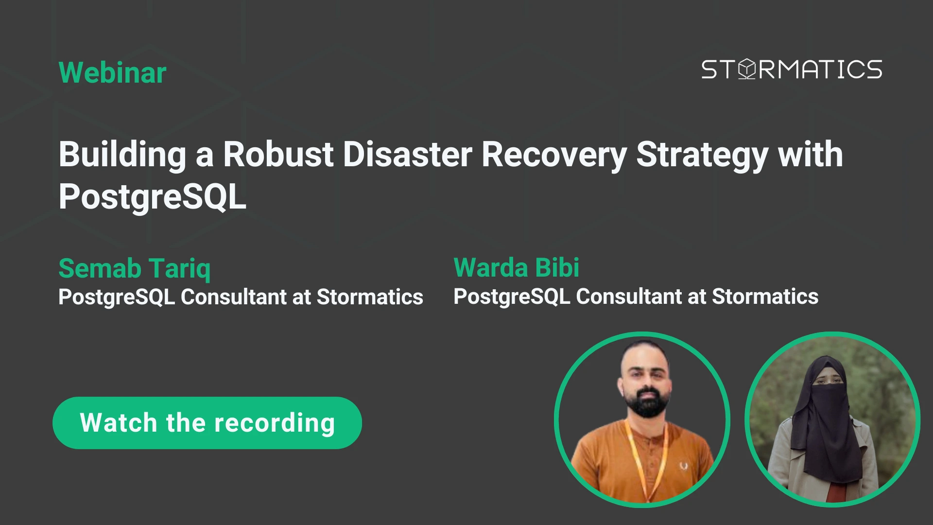 Disaster Recovery Guide with pgbackrest | Stormatics